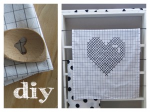 IKEA Geschirrtusch DIY Textilmarker